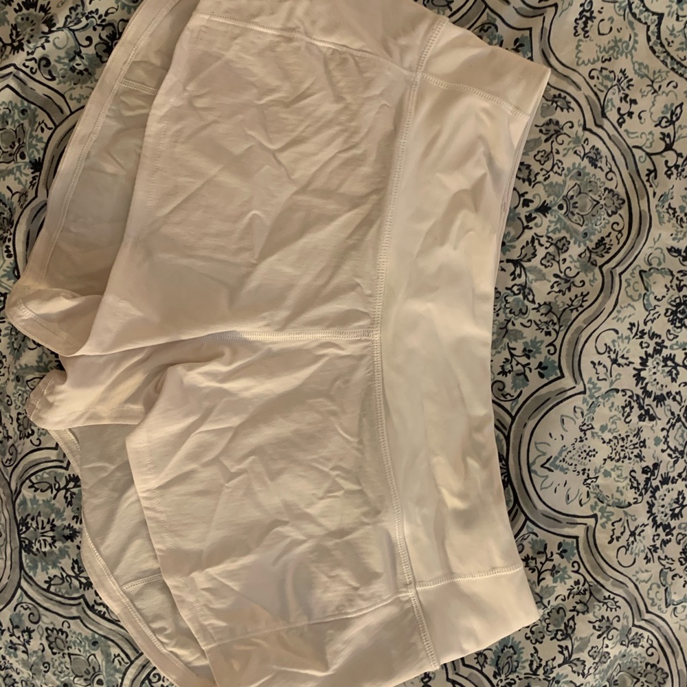 Lululemon speed up shorts.